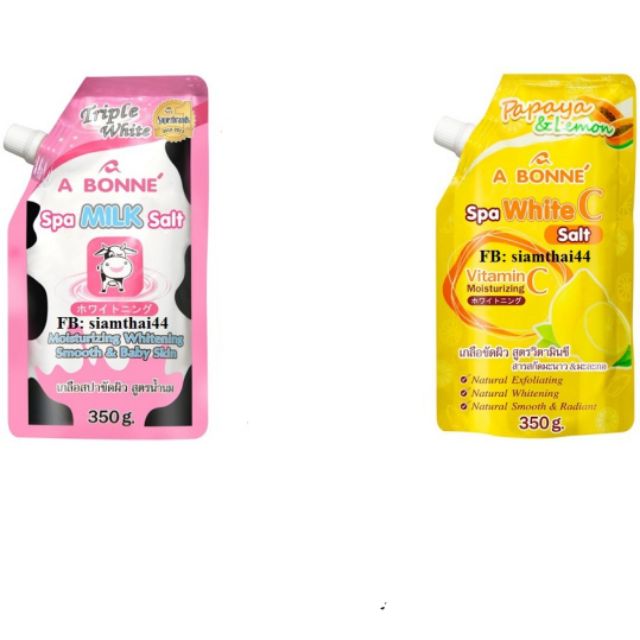 MUỐI TẮM ABONNE CHÍNH HÃNG THÁI LAN 350G / MUỐI TẮM