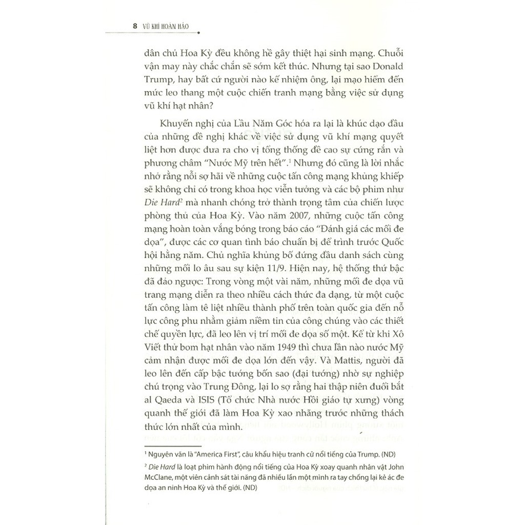 Sách - Vũ Khí Hoàn Hảo - Chiến Tranh, Sự Phá Hoại Và Nỗi Sợ Trong Kỷ Nguyên Mạng | BigBuy360 - bigbuy360.vn
