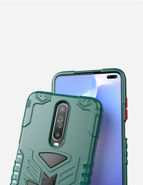 Ốp lưng Redmi K60 / K60 Pro / Poco F5 Pro / K60 Ultra chống sốc giá đỡ Iron Man Ver 2 kiểu dáng mới