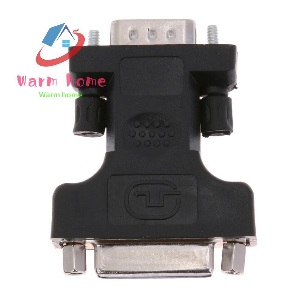 Đầu Nối Chuyển Đổi Từ Cổng Cắm 24 + 5pin Dvi Sang 15pin Vga Chuyên Dụng