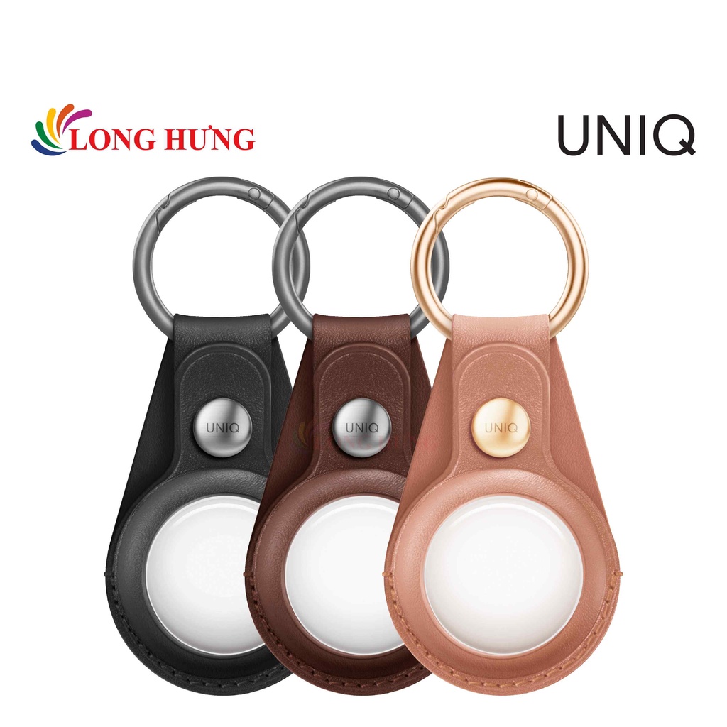 Bao da Uniq Domus Airtag UNIQ-AIRTAG-DOM - Hàng chính hãng - Thiết kế độc đáo, chất liệu bền bỉ với thời gian