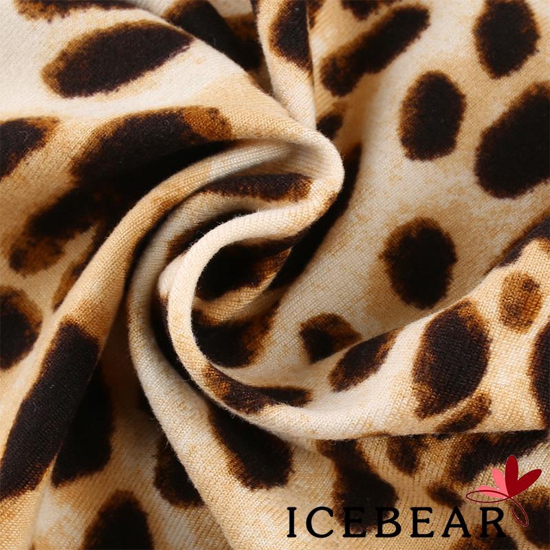 Áo Hai Dây Hở Lưng Họa Tiết Da Báo Quyến Rũ Cho Nữ