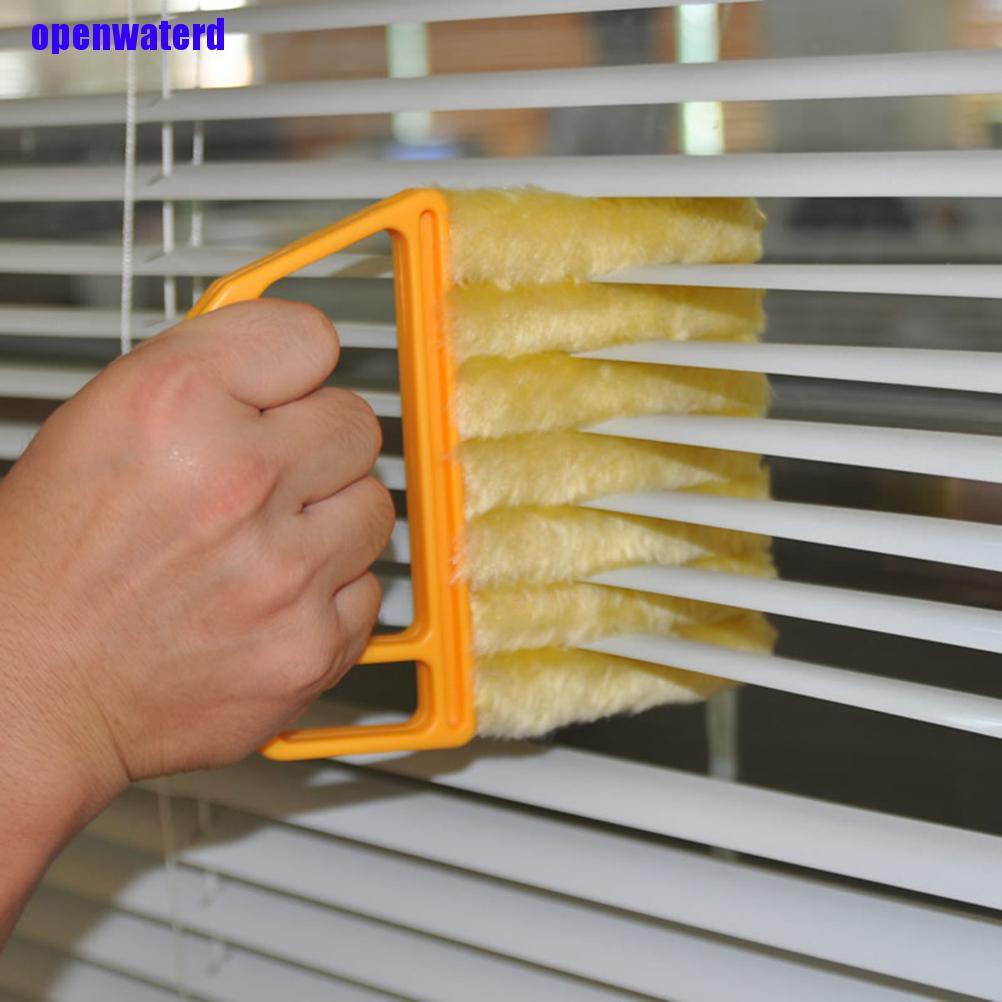 1 Bàn Chải Mini Cầm Tay Làm Sạch Cửa Sổ 7 Hình Dạng Đứng