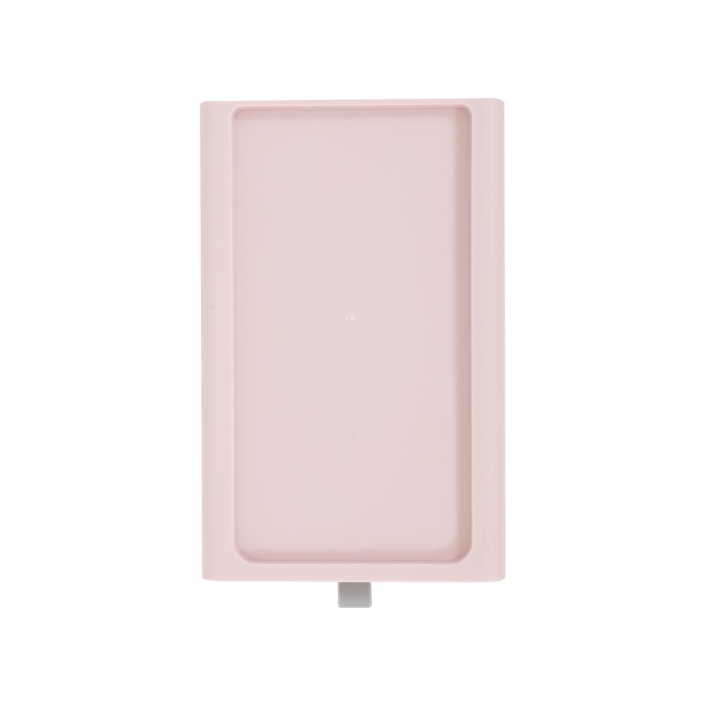 HomeBase ACCO Hộp nhựa dạng ngăn kéo có thể xếp chồng lên nhau thành tủ Size S C8xR13.3xS21cm màu hồng
