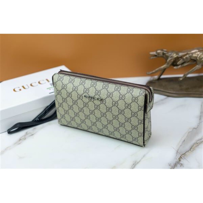 CLUTCH CẦM TAY NAM NỮ UNISEX KHOÁ SỐ GUCCI1579 FULLBOX