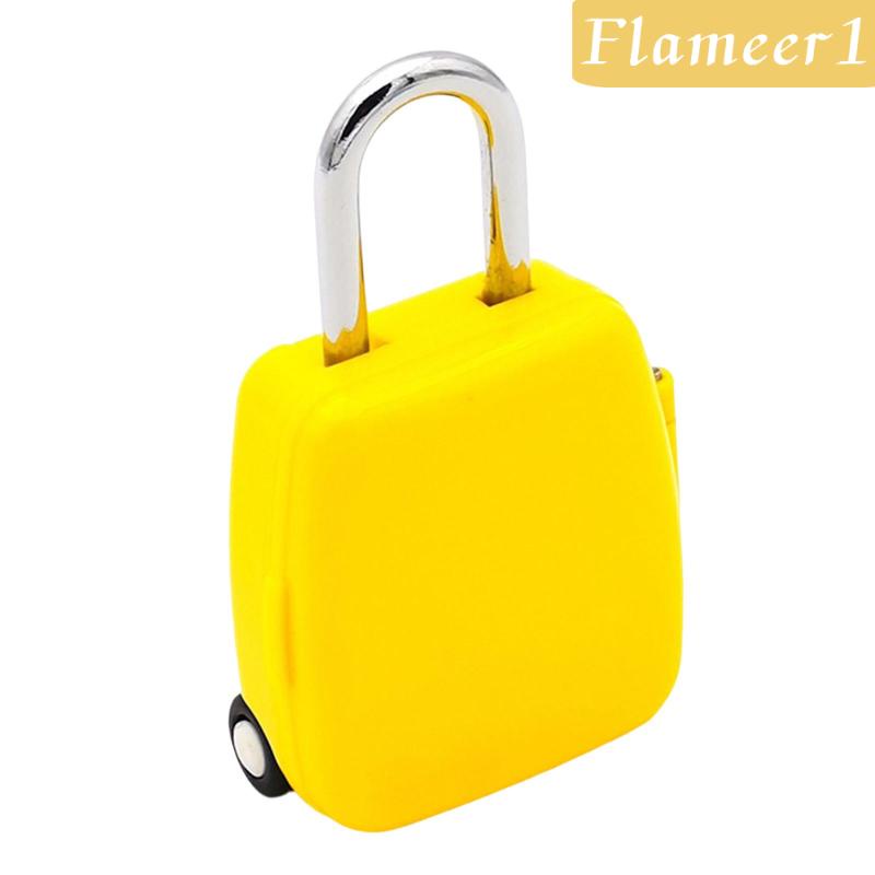 [Flameameer1] Ổ Khóa 3 Số Mini Dùng Cho Hộp Dụng Cụ Trưng Bày / Tủ Đồ Phòng Gym / Trường Học