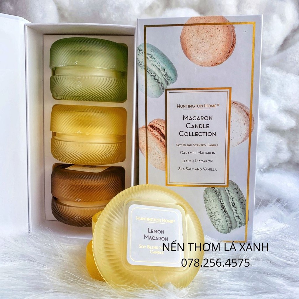 SET NẾN THƠM HỘP MACARON