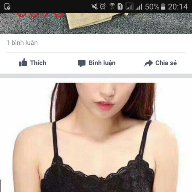 Áo bra ren có dây