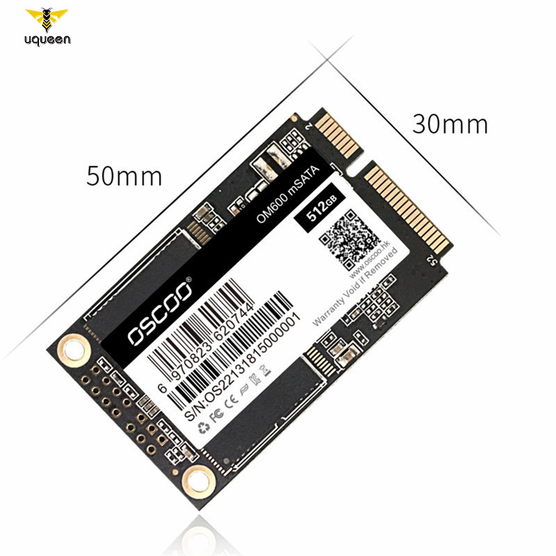 Mô Đun Ổ Cứng Ngoài Msata Ssd 16gb 64gb 256gb 512gb 1tb Mini Msata Dành Cho Máy Tính