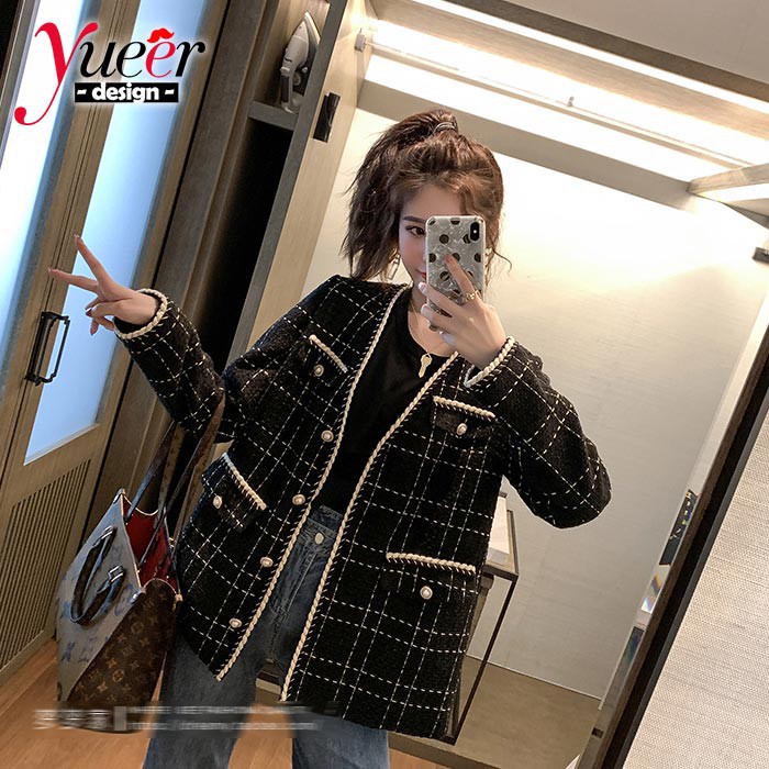 Áo Khoác Cổ Chữ V Phong Cách Retro Pháp Cho Nữ | BigBuy360 - bigbuy360.vn