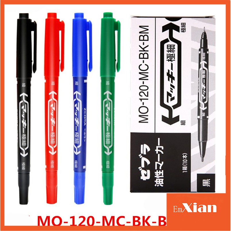 [GIÁ SIÊU HOT] Bút Dạ Dầu ZEBIFA MO 120 (Bút Dạ Kính) (B9)