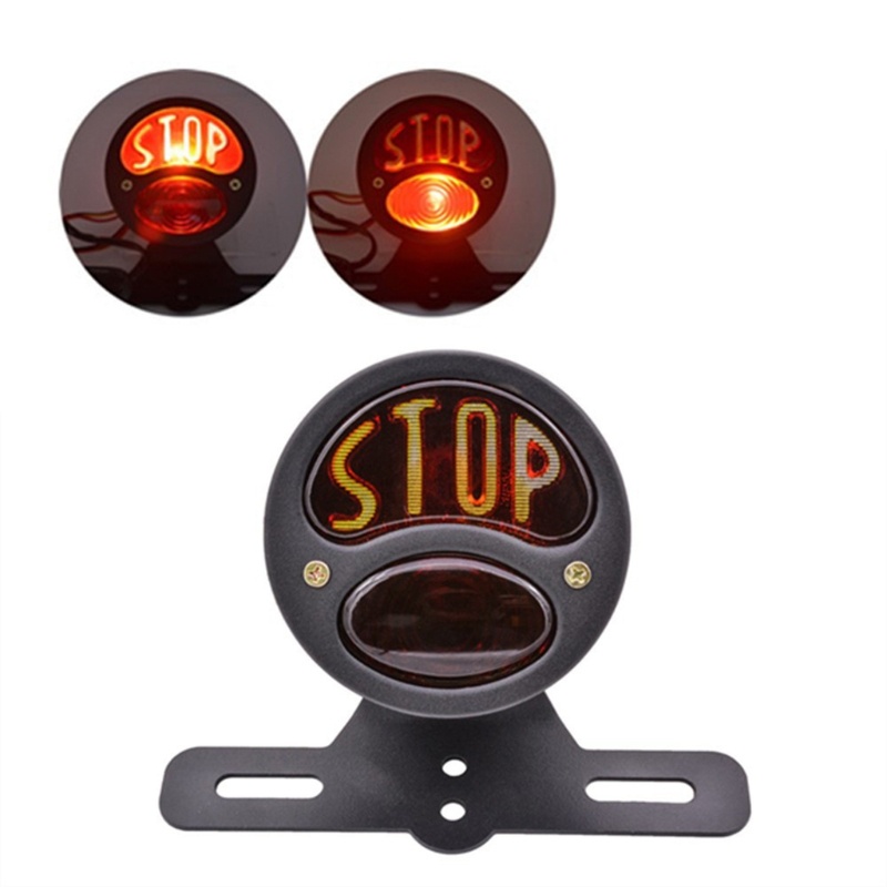Đèn LED Nhấp Nháy Mini Gắn Biển Số Xe Mô Tô