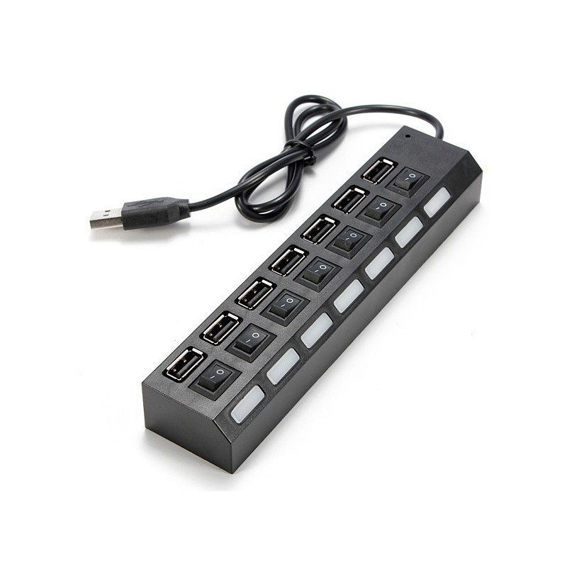 Bộ sạc đa cổng 2.0 và cổng 4 cổng USB-HUB