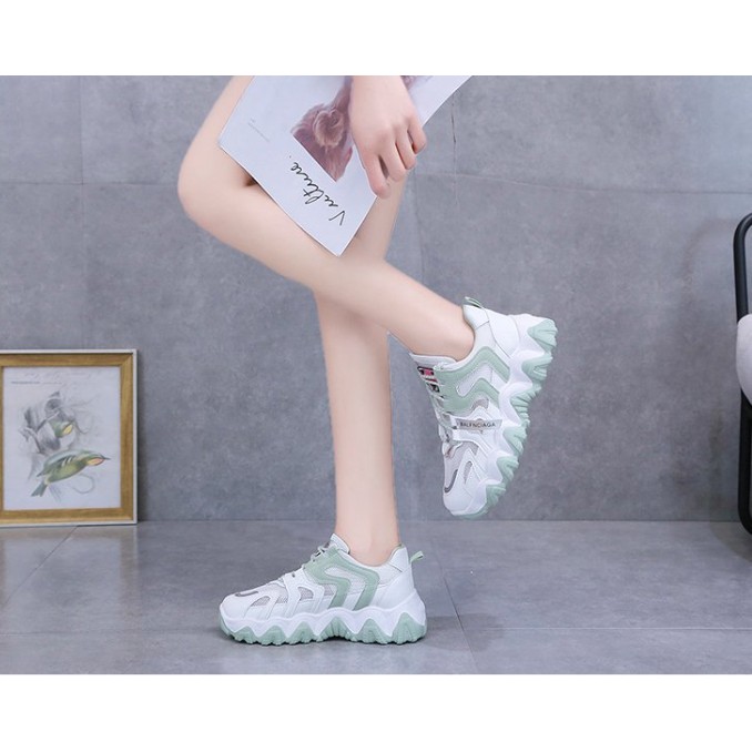 Giày Thể Thao Nữ Sneaker Thoáng Khí Phong Cách Hàn Quốc K02