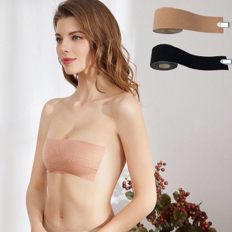 Miếng dán ngực CHỐNG NƯỚC SIÊU DÍNH đa năng tạo được nhiều kiểu 505 5mx5cm