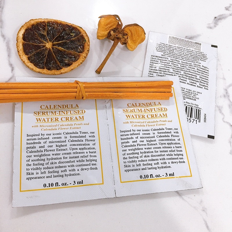 Sample Kem dưỡng Hoa cúc KIEHL.S Calendula Serum Infused Water Cream