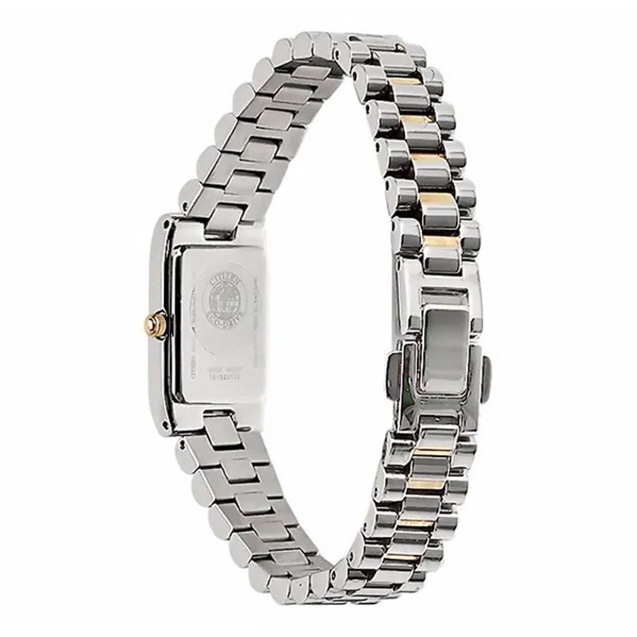 Đồng Hồ Nữ Citizen Đính Đá Swarovski Dây Thép Không Gỉ EW9816-51D - Mặt Xà Cừ