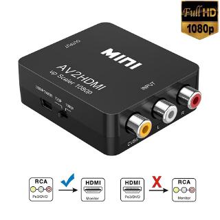 RCA sang HDMI CVS mini HDMI tổng hợp 1080P Chuyển đổi âm thanh video AV sang HDMI