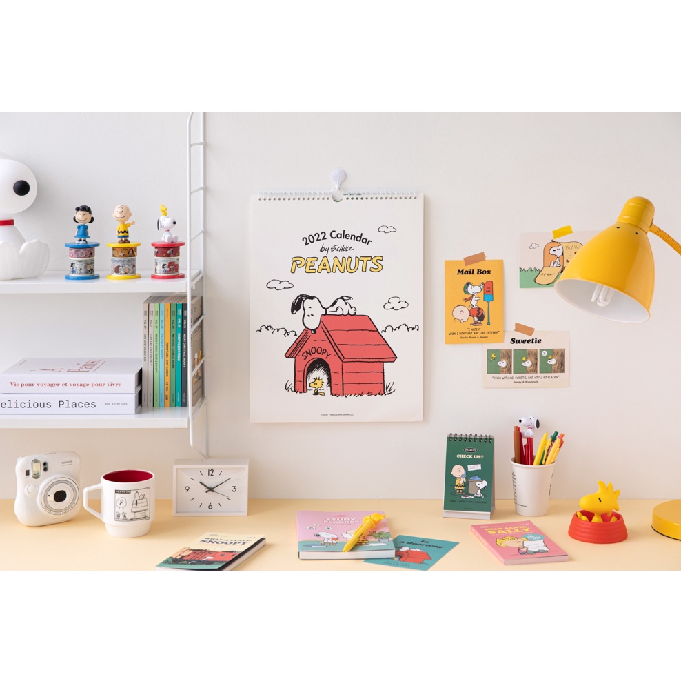 Lịch treo tường 2022 Snoopy_peanuts