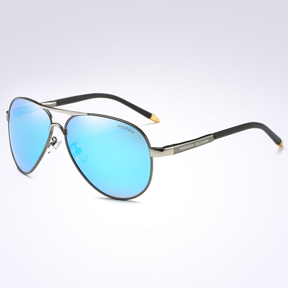 Kính mát phân cực tráng gương xanh A8503 - NVfashion