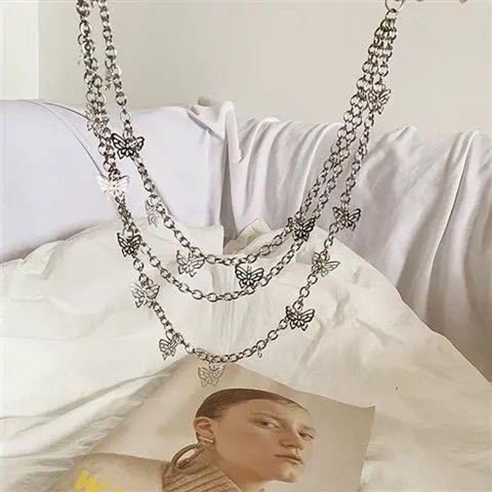 Thắt Lưng Da PU Màu Trơn Mặt Hình Ngôi Sao / Bướm Đơn Giản Thời Trang Cho Nữ