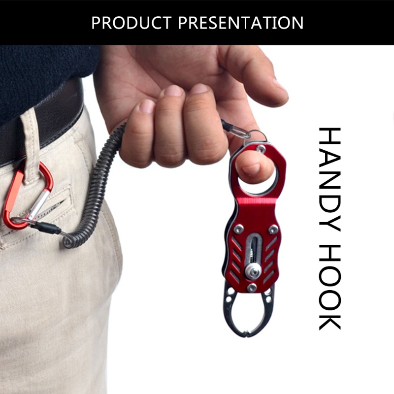 QQ Kìm Kẹp Cá Bằng Thép Không Gỉ Gọn Nhẹ Tiện Dụng