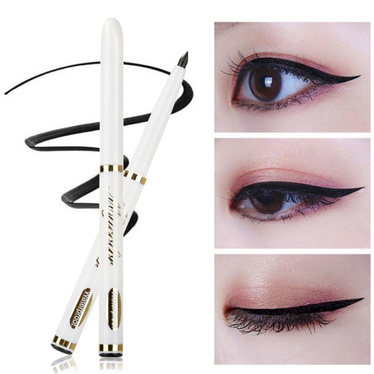 1 Bút Kẻ Mắt Dạng Lỏng Chống Nước Nhanh Khô / Lì Bền Màu Dài Lâu
