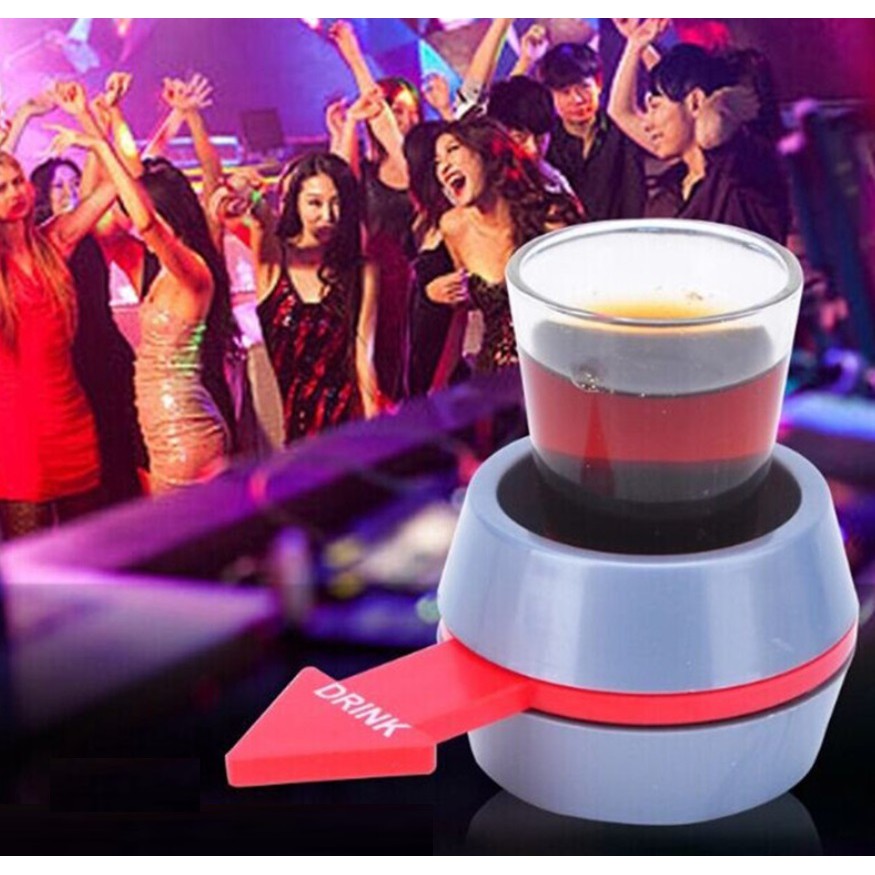 Mũi tên xoay ăn nhậu  uống rượu đồ chơi siêu vui nhộn