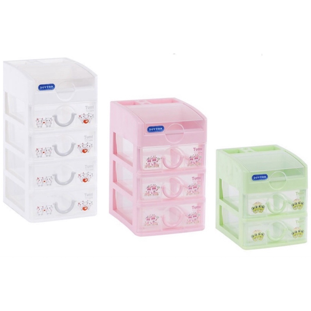 Tủ tomi nhỏ duy tân 3 ngăn, 4 ngăn, 5 ngăn