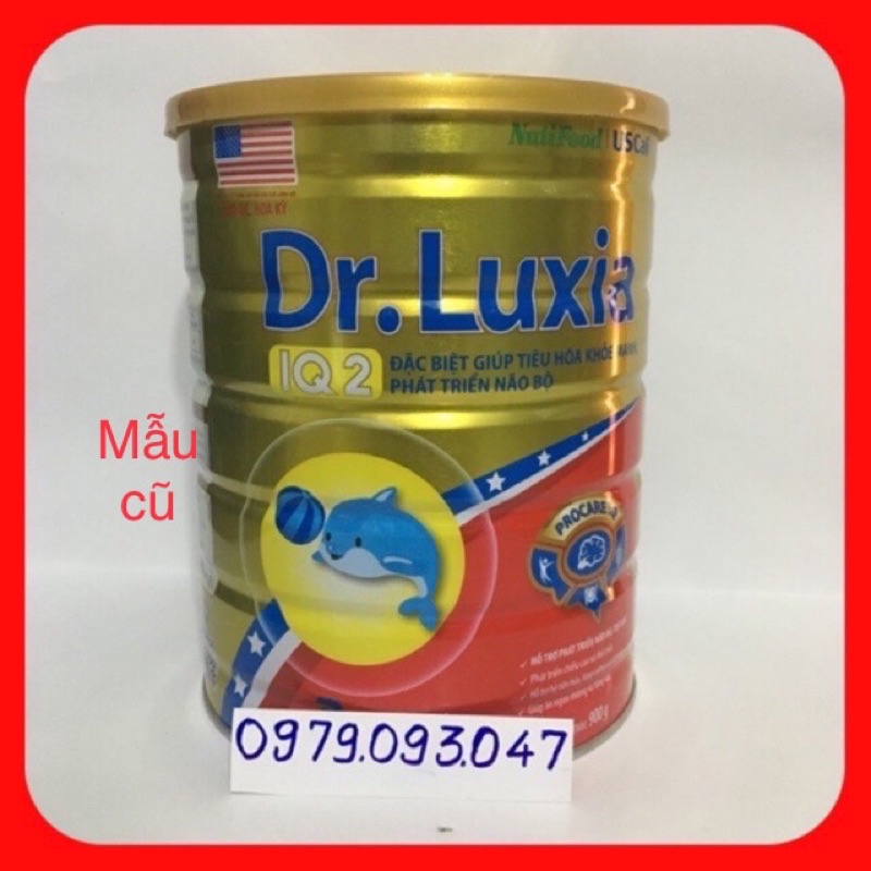 Sữa bột Dr. Luxia IQ 2 lon 900g ( date: 01/2024)