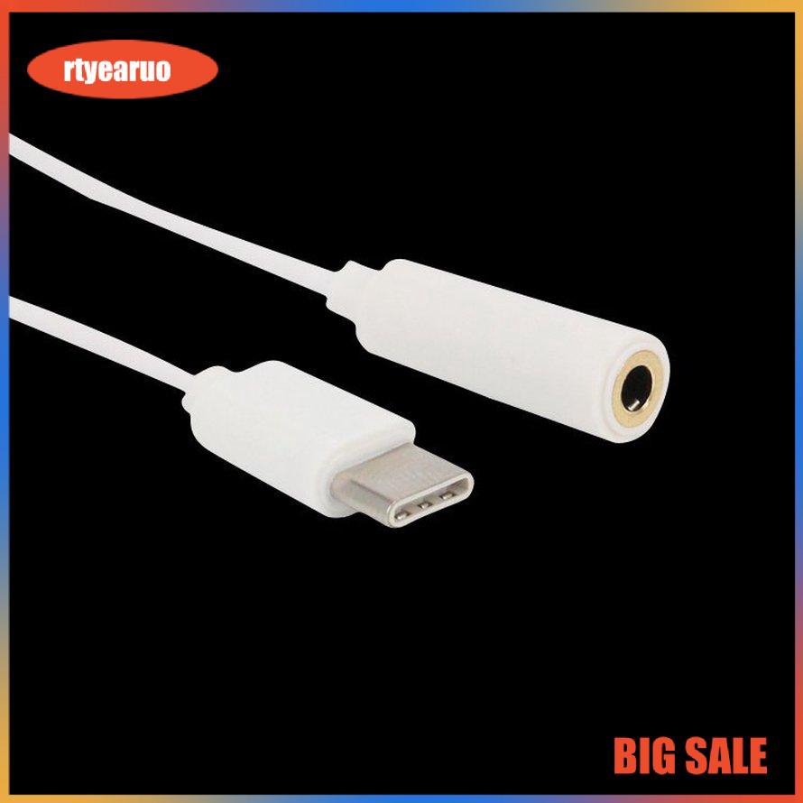 Cáp kết nối đầu cắm USB Type-C sang cổng tai nghe 3.5mm cho Letv