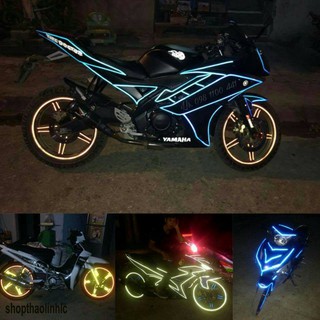 [RẺ VÔ ĐỊCH] Tem dán vành phản quang xe máy-tem vành chỉ Decal ( giá 1 bộ )-Decal dán phản quang chống thấm nước