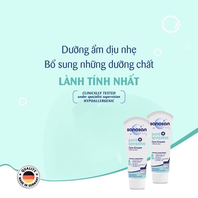 Sữa Tắm Gội Oliver Dưỡng Ẩm Cho Da Nhạy Cảm Sanosan 250ml