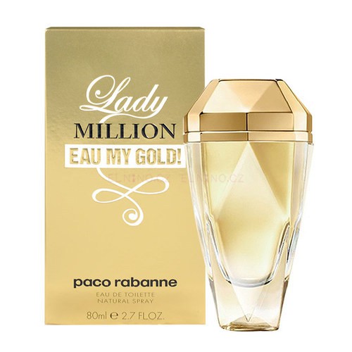 Auth - Nước hoa Paco Rabanne Lady Million Eau My Gold for women EDT 80ml