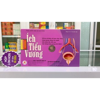 ✅[Chính hãng] Ích Tiểu Vương hộp 20 viên cải thiện rối loạn chức năng bàng quang, giảm tiểu són, tiểu nhiều lần