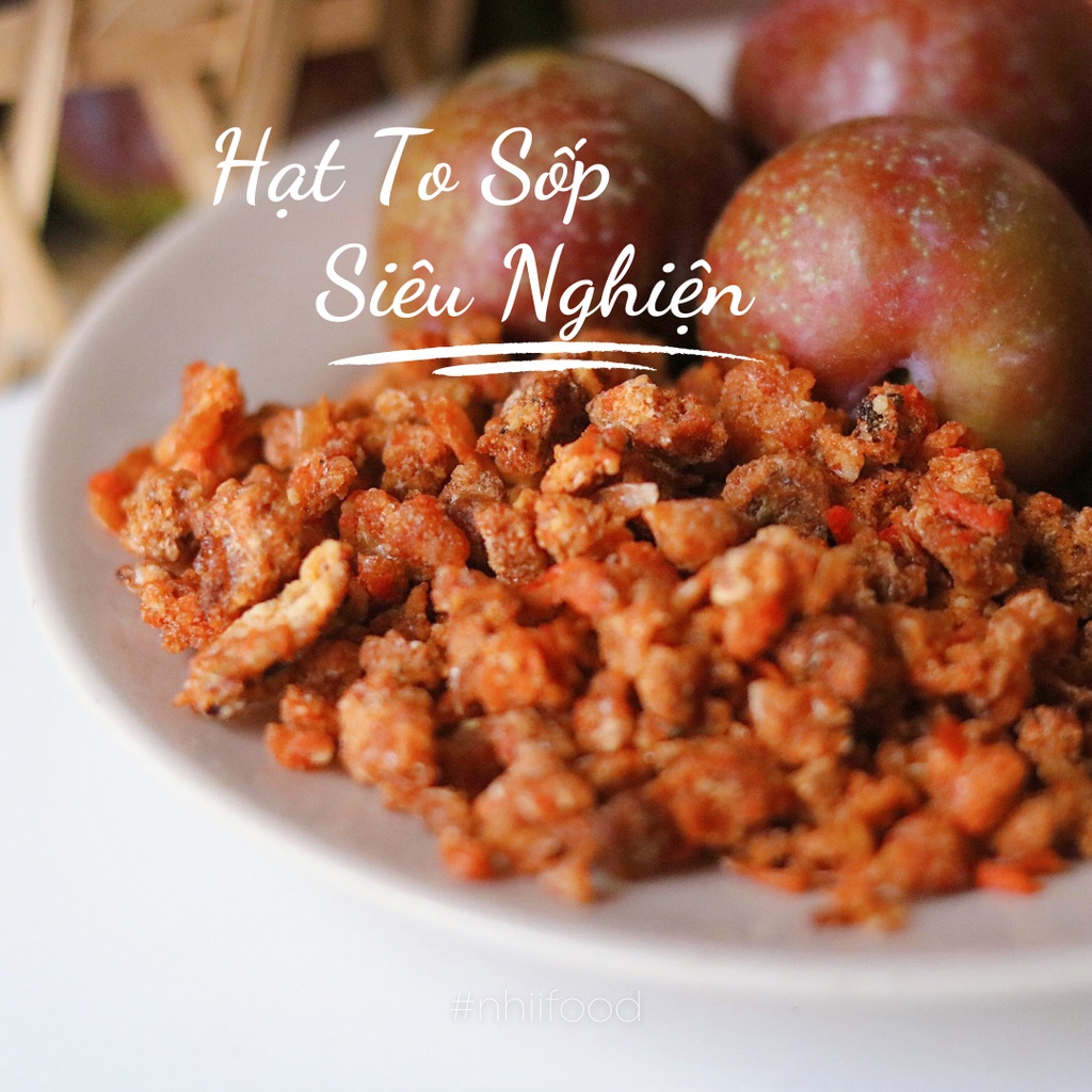 400GR Muối tôm Như Ý chính hãng NHII FOOD thực phẩm sạch nhà làm