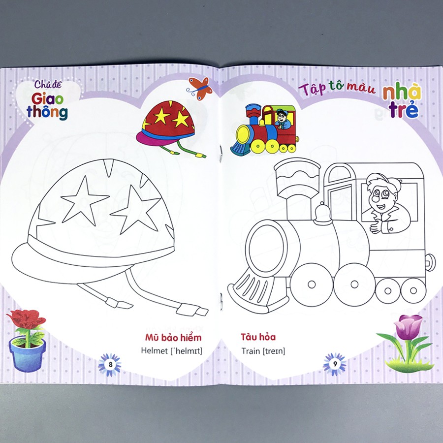 Sách - Tập Tô Màu Nhà Trẻ - Chủ Đề: Giao Thông | BigBuy360 - bigbuy360.vn