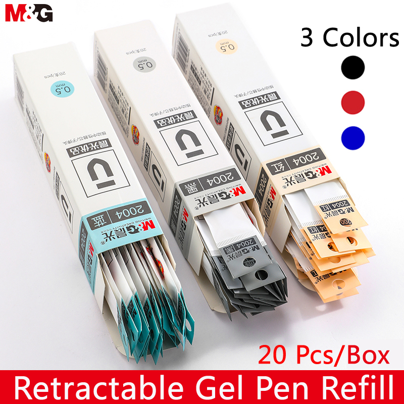 Set 20 Ruột Bút Mực Thay Thế 0.5mm 2004