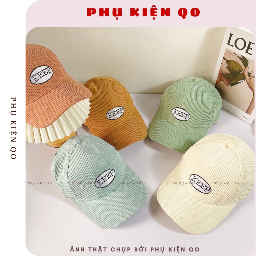 Mũ lưỡi trai ,nón kết chữ Keep phong cách cá tính - CAP24