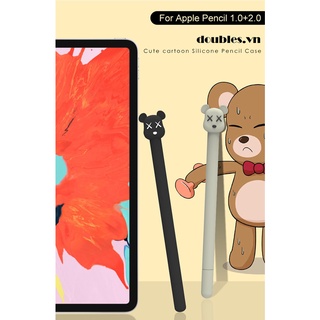 Apple pencil case/ ốp apple pencil 1,2 hình gấu kaws
