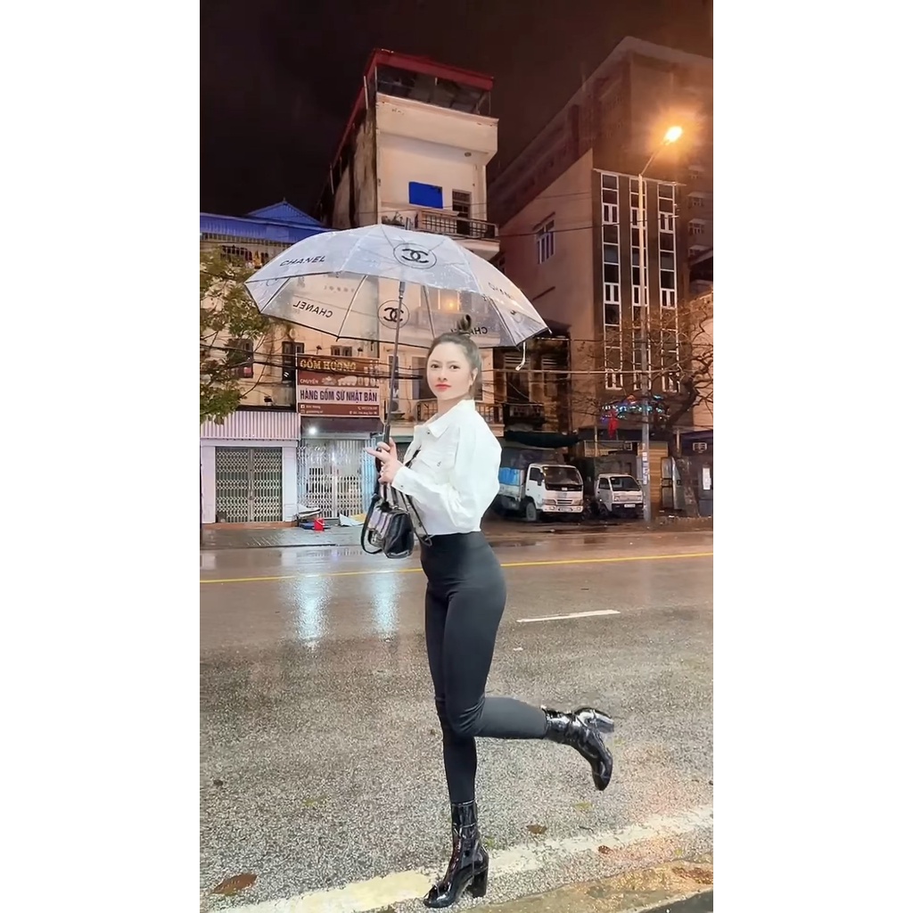 Quần Legging Lưng Rất Cao, Chất Thun Dày Co Giãn Cao Cấp, Giúp tạo những Siêu đường cong ảo diệu, Có Bigsize 65KG