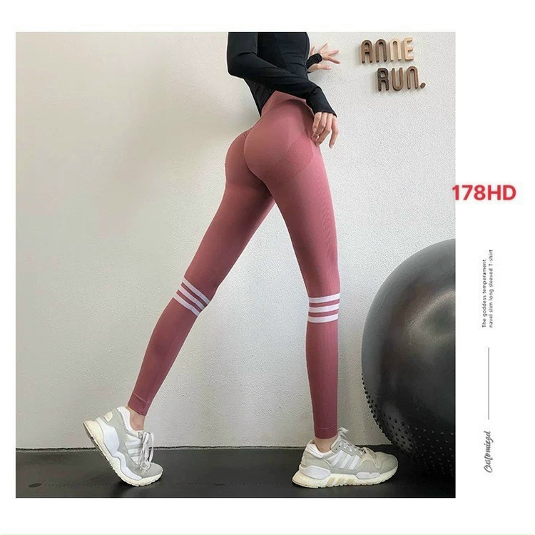 Quần legging thể thao Cao Cấp eo cao co giãn thời trang nữ tập gym/ thể thao SP178 - Mbra94