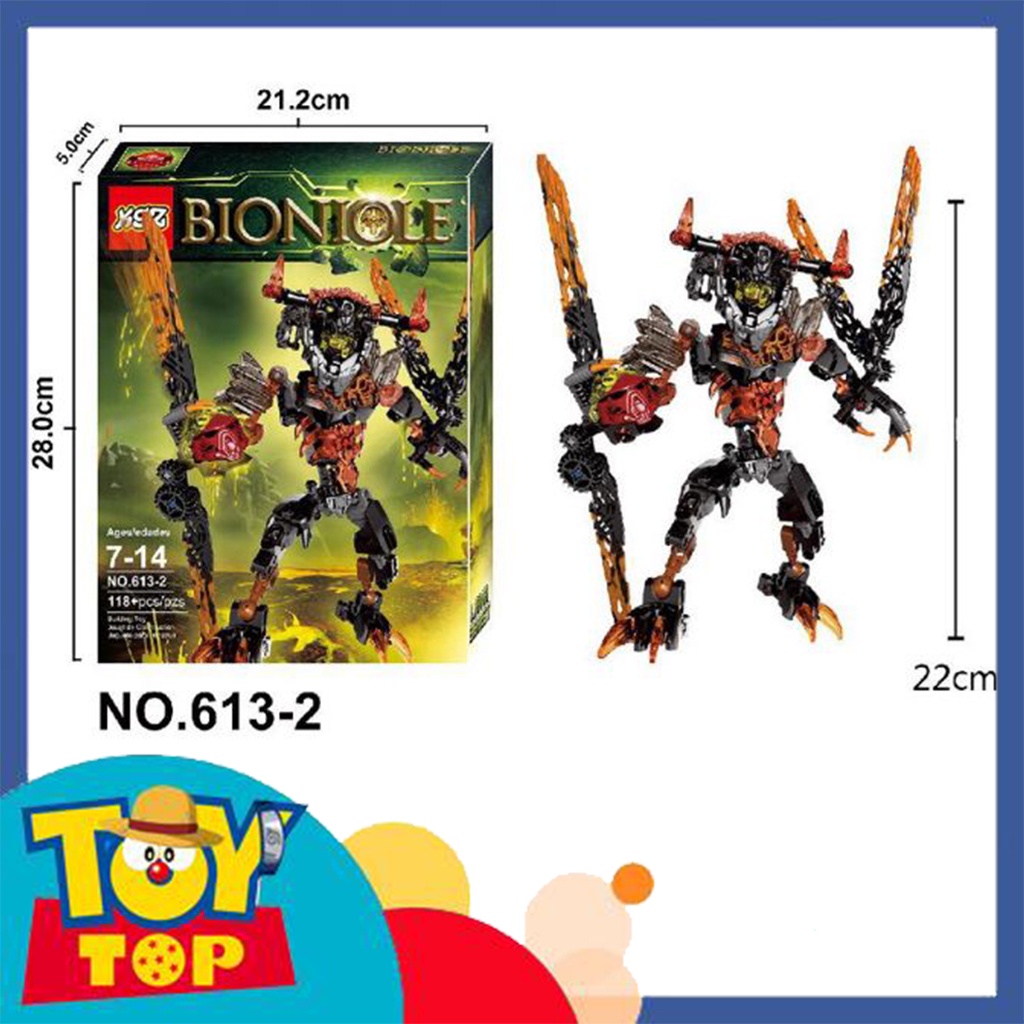Đồ chơi lắp ráp ghép dạng Bionicle KSZ 613 robot vị thần chiến binh chiến đấu