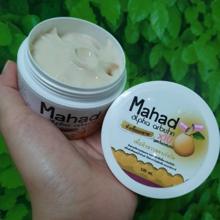 Kem Mahad Alpha Arbutin X10 dưỡng trắŉg da ıoo% tự nhiênThái Lan