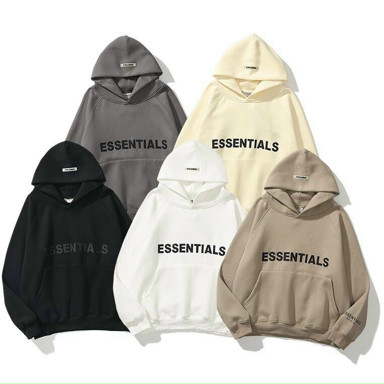 Áo Nỉ Hoodie UNISEX Có Mũ Chữ ESSENTIALS