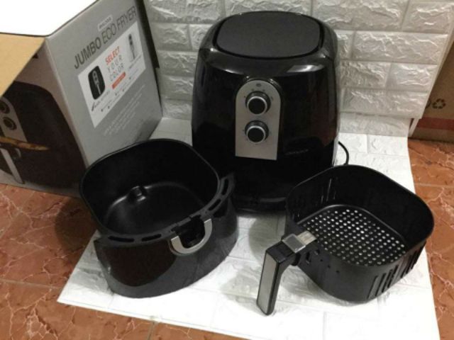 Nồi chiên không dầu Lock&amp; Lock 5.2 lít cơ EJF151BKL