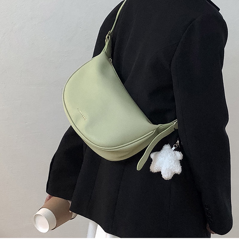 IELGY Túi Đeo Vai Thiết Kế Đơn Giản Thời Trang Cho Nữ