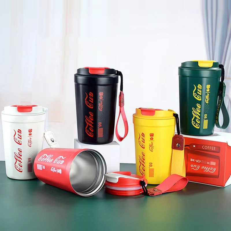 Ly giữ nhiệt Inox 304 chống gỉ Coca Coffee dung tích 380ml