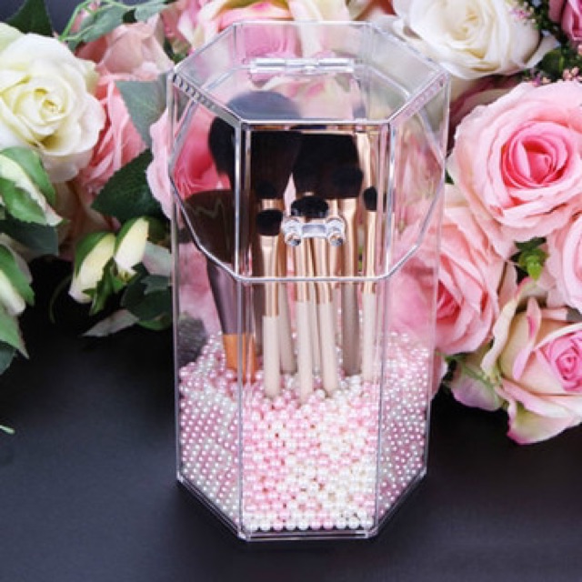 [Hàng có sẵn] - Hộp đựng cọ trang điểm lục giác | BigBuy360 - bigbuy360.vn