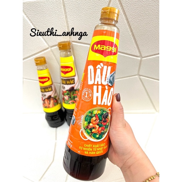 Dầu Hào Maggi chai 350g/530g/820g